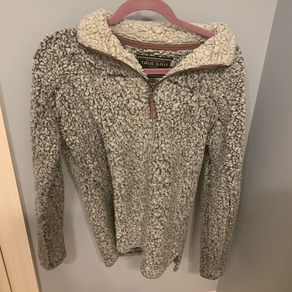 Men’s XS True Grit 1/4 Zip Sherpa Pullover